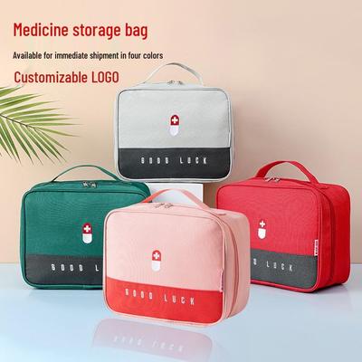 Sac de Voyage Médical Portable - Rangement Extérieur pour Médicaments à Domicile
