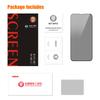 ENKAY HAT PRINCE For iPhone 14 Anti-Spy Screen Protector Silk Printing Complete Covering Film