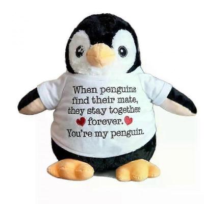 Jesteś moją pluszową lalką pingwinem, uroczym prezentem dla niej na urodziny i specjalne okazje w Wielkiej Brytanii