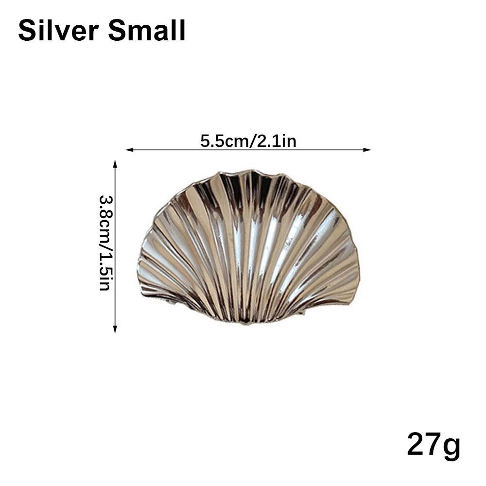 

1Pcs Punk Hair Claw Clip Metal Barrettes Hairpin New Headwear Hair Accessories Silver Small