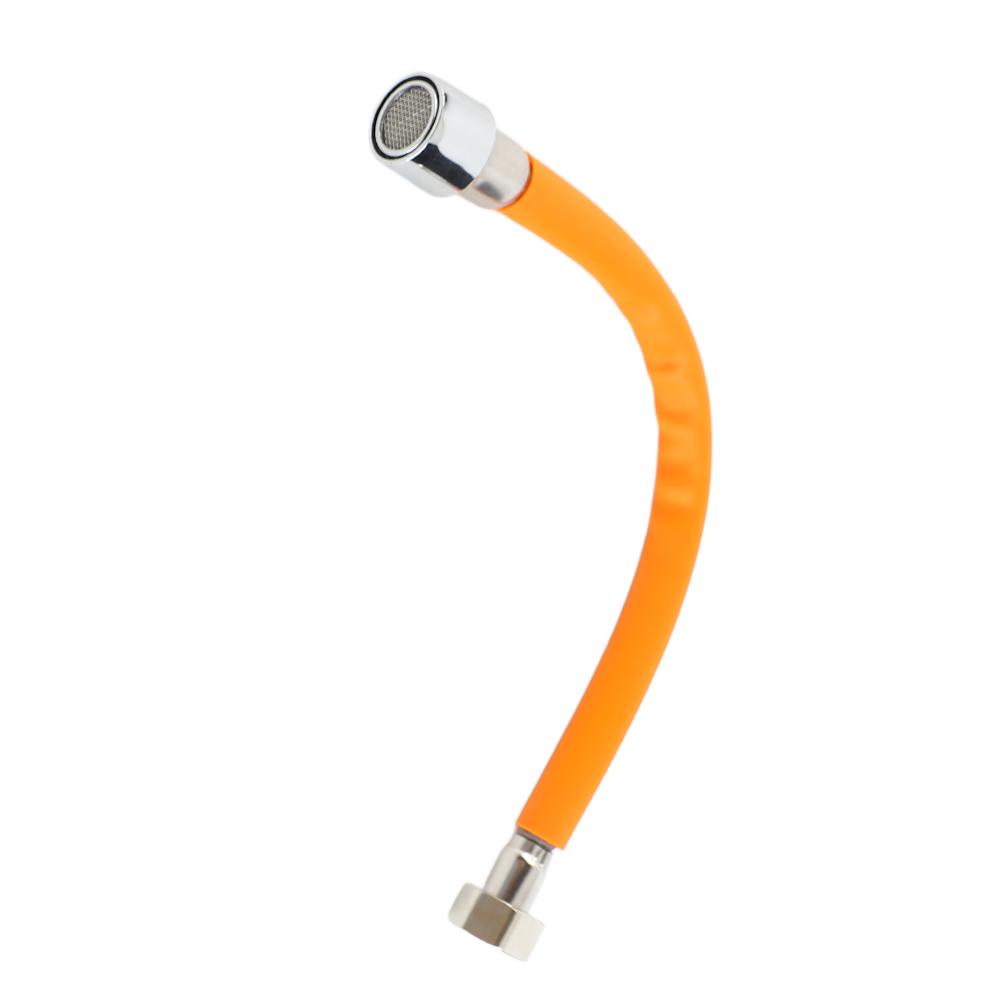 Wasserhahn-Verlängerungsrohre Spritzwassergeschützt Flexibel 360 Grad Drehung Wasserhahn-Verlängerung Universelle G1 2 Schnittstelle