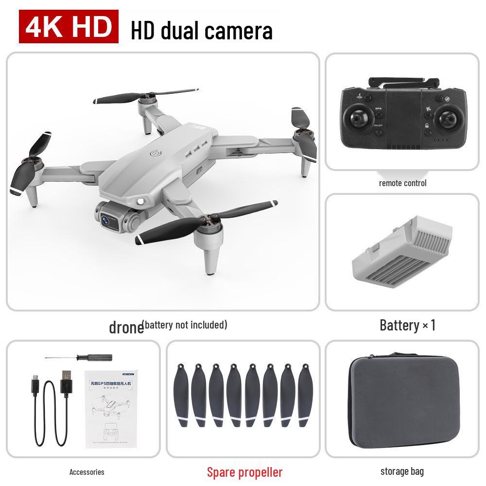 L900PRO 4K Brushless GPS Drone: High-Definition Aerial Photography, Four-Axis Foldable RC Aircraft