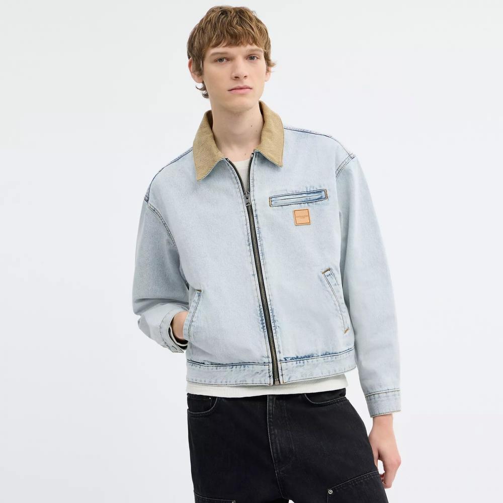 Coach Denim Work Jacket East River Wash