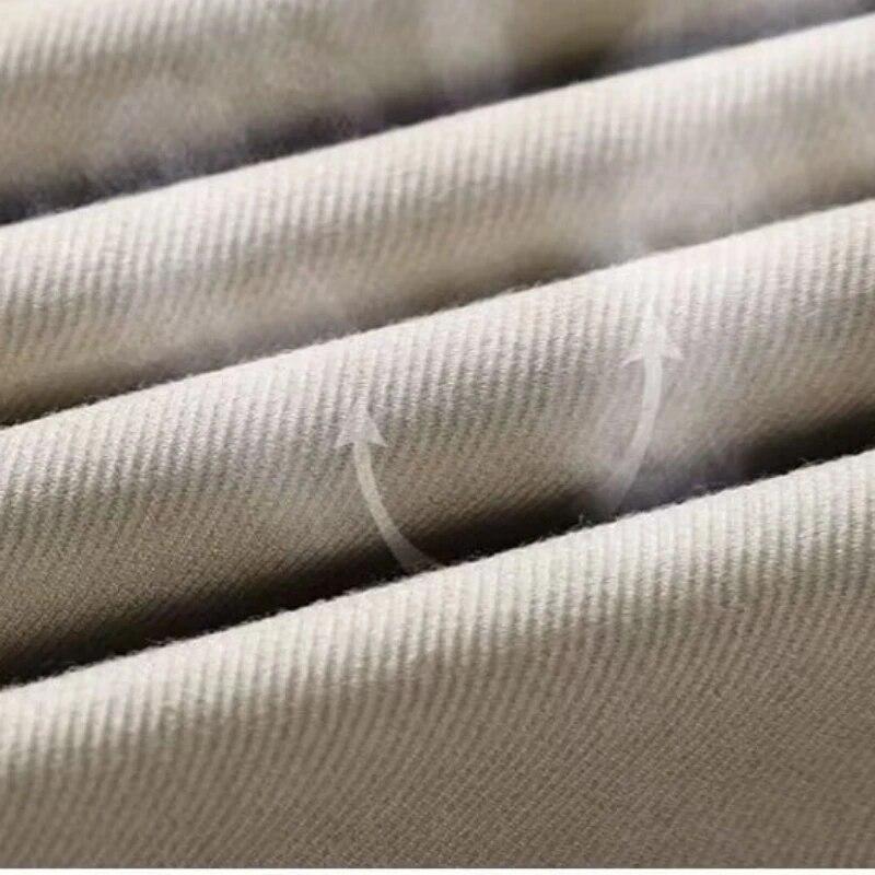 Men Pants Soft Fabric Multi Pockets Elastic Waist Spring Summer Cargo Pants Wear-resistant Jogger Trousers Simple Clothes