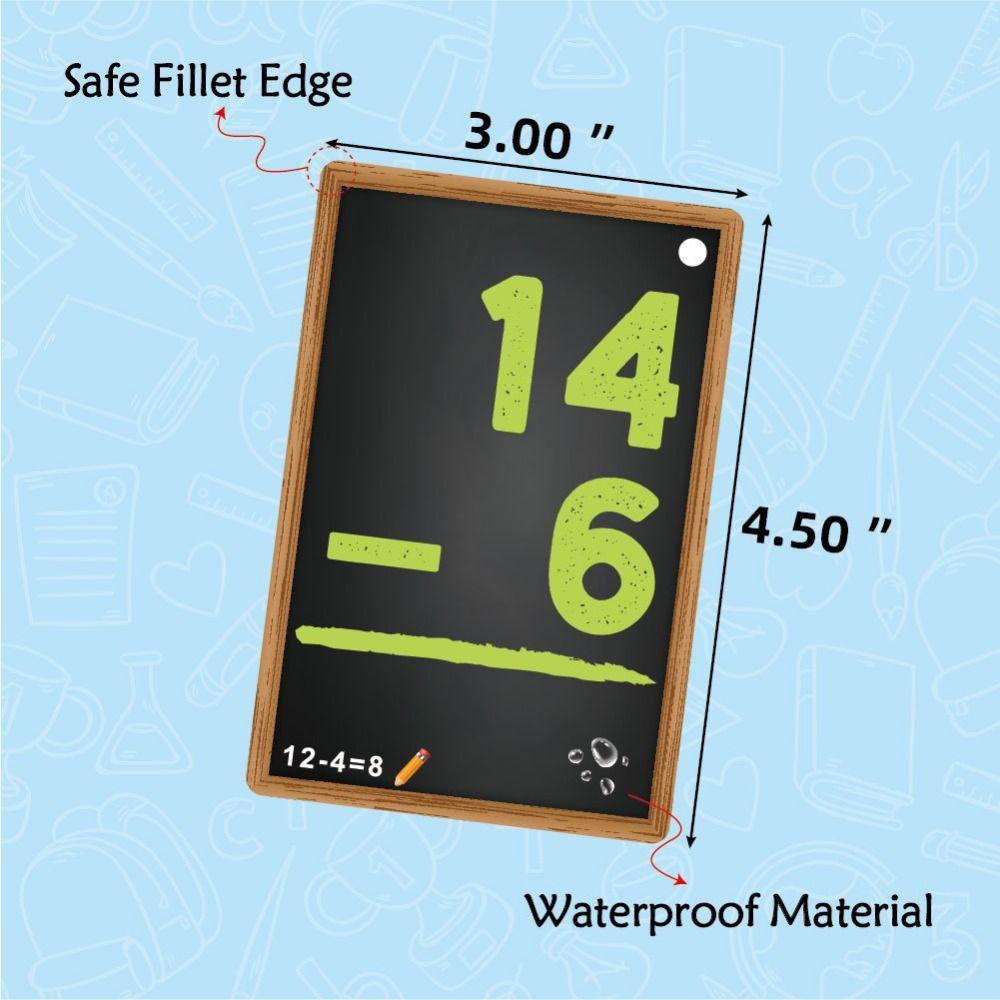 Addition Montessori Learning Cards Subtraction Math Toys Arithmetic Card Counting Toys