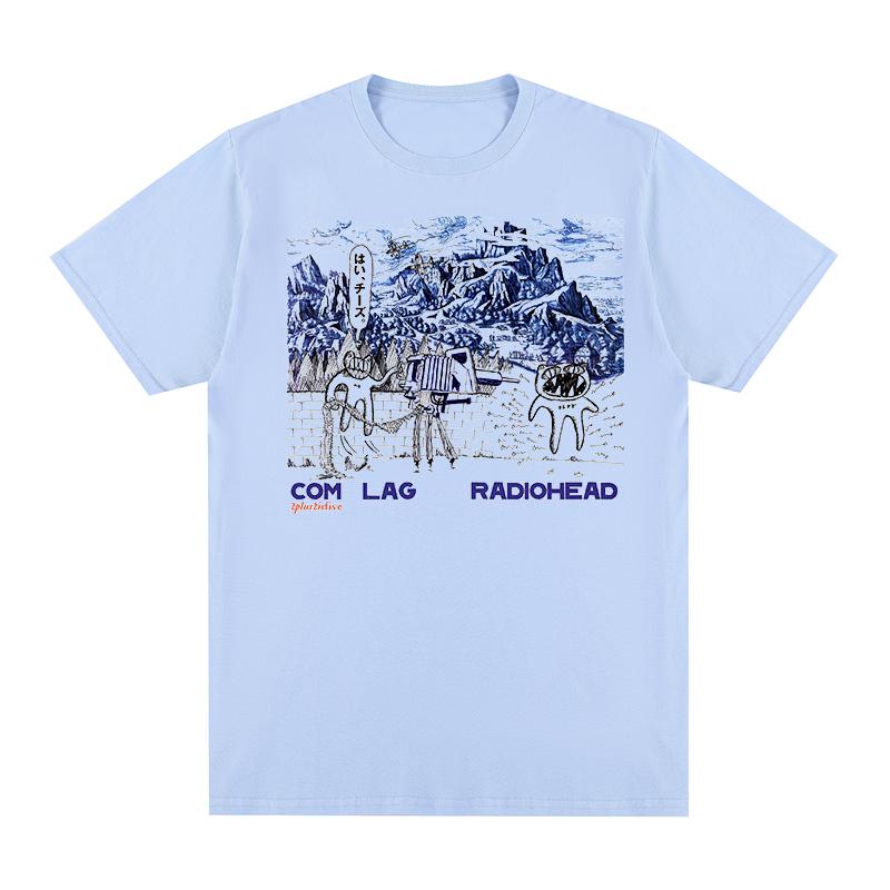 Radiohead T-Shirt Nordamerika-Tour Rock Boy Camisetas Hombre Hip Hop Street Baumwolle Herren T-Shirt Neu TEE T-SHIRT Damen Tops