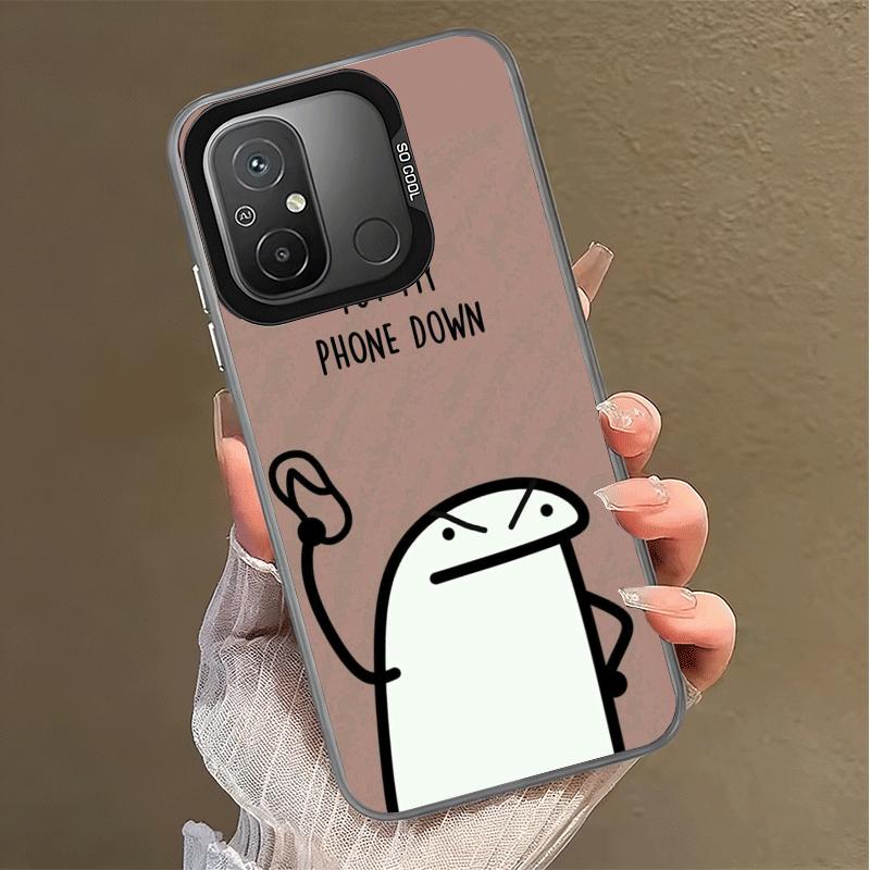 Funny Dont Touch My CallPhone Shockproof Phone Case for Xiaomi Poco X7 X6 X5 X3 Pro F7 Ultra M8 Redmi 15C 15 14C 13C 12C 10C 13
