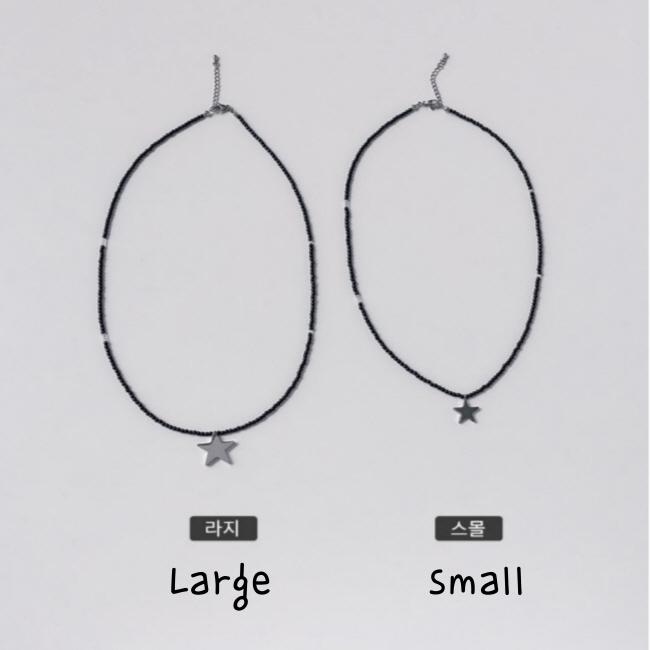 

[Стиль RIIZE] Намисто з відра та зірки з намистин S