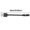 USB 2 Pin 0.16in Magnetic Charging Cable For YAMAY SW022/AGPTEK LW11/Ticwatch GTX/Haylou Solar LS05/RT LS05S/IMILAB KW66