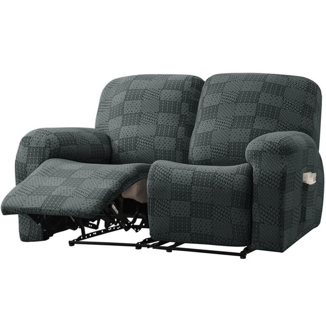 Elastischer Sofabezug für Liegestühle, Jacquard-Sesselbezug, Lazy Boy-Sesselbezug für Wohnzimmermöbelschutz