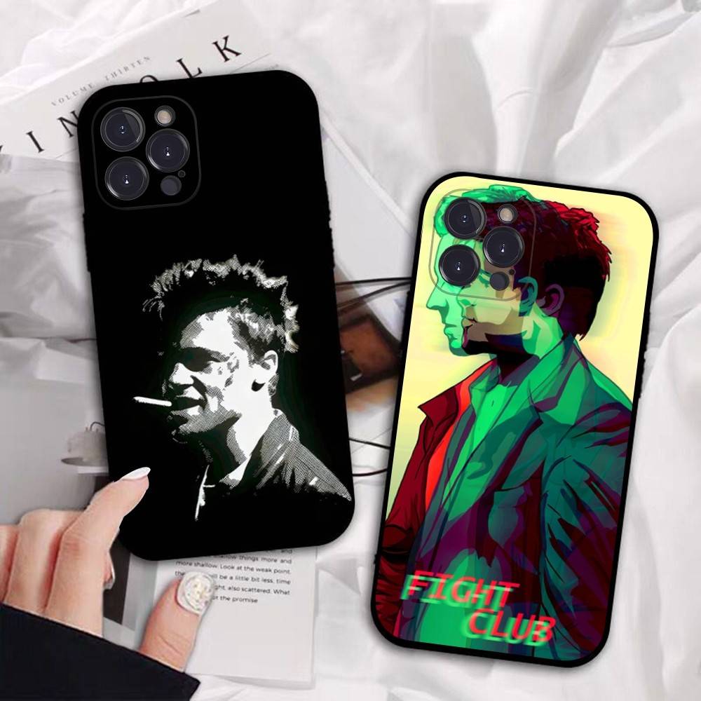 Classic Movie F-fight C-club Phone Case For IPhone 16 15 14 11 12 13 Mini Pro XS Max Cover 6 7 8 Plus X Funda Shell
