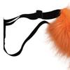 Foxes Costumes Cosplay Foxes Mask Cats Half Face Mask Foxes Tail Set Halloween Animal Fancy Costume Accessories Kit