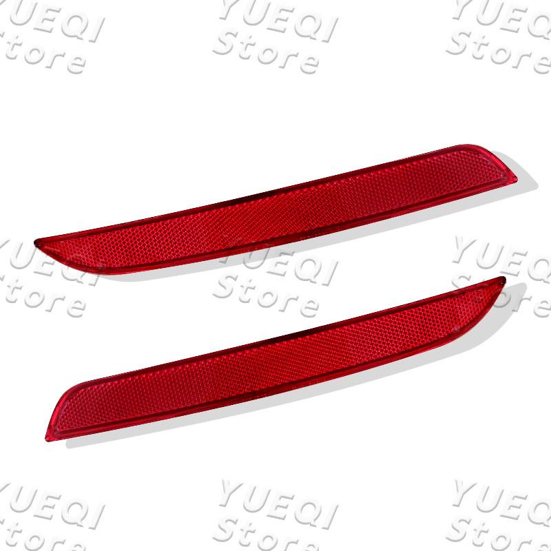 63147842955 63147842956 Reflector Bara Spate Mașină Lentilă Roșie Bandă Avertizare Pentru BMW Seria 5 F10 M5 2011-2016 Benzi Reflectorizante