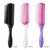 Women Detangling Comb Scalp Handle Grip Curly Hair Massage Hairbrush Detachable Detangling Comb for Barber Salon