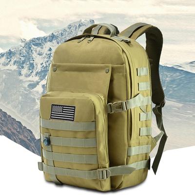 45L Herren Wanderrucksack Wasserdichte Tasche Bergsteigen 3P Sport Outdoor Tasche Klapprucksack
