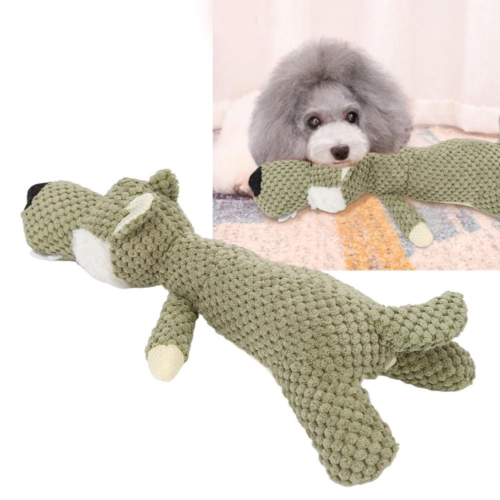 Paw Tough Stitching Plush Dog Chew Toy Interactive Pet Play Doll Indoor Daily Play