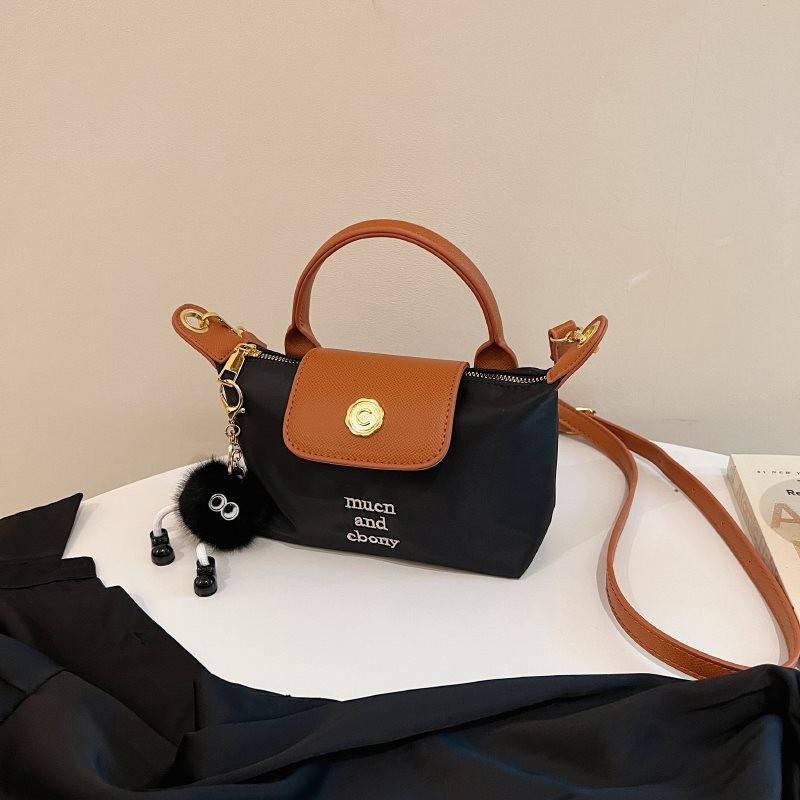 Mini Handheld Dumpling Bag For Women In Chic Nylon Perfect For Daily Use And Stylish Outings