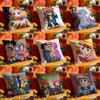 S-Scott P-Pilgrim Throw Pillow Case For 45x45cm 55x55cm 30x30cm Square Car Pillowcase Home Bedchamber Decor Gift