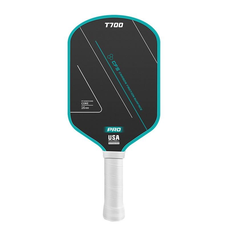 T700 Carbon Fiber Pickleball Paddle Textured Matte Surface 225g
