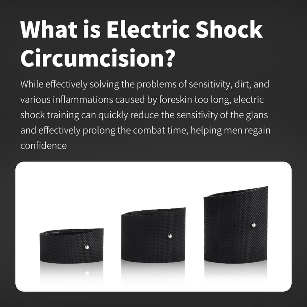 Electric Shock Penis Stimulator Ring Anal Sex Toys For Men Urethral Plug Electric Shock Medical Themed Ring Toys Accessories
