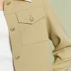 Tatu Women's Color Block Patchwork Cropped Jacket