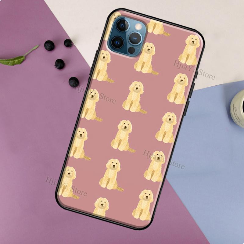 Brown Cockapoo Soft Case For iPhone 12 Pro Max 13 Mini 11 Pro Max X XR XS Max SE2 8 7 Plus Phone Cover