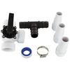 Pool Adapter Set - Steinbach - 060045 - Plastic - Black - Garden