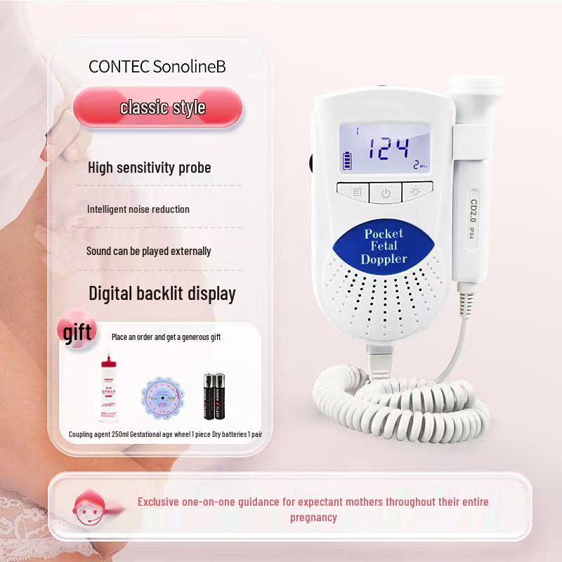 KANGTAI Home Doppler Fetal Heart Monitor for Pregnant Women