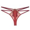 Lace T-Back Panties For Women Sexy Lingerie Seamless Low Waist G-String Female Christmas Underwear