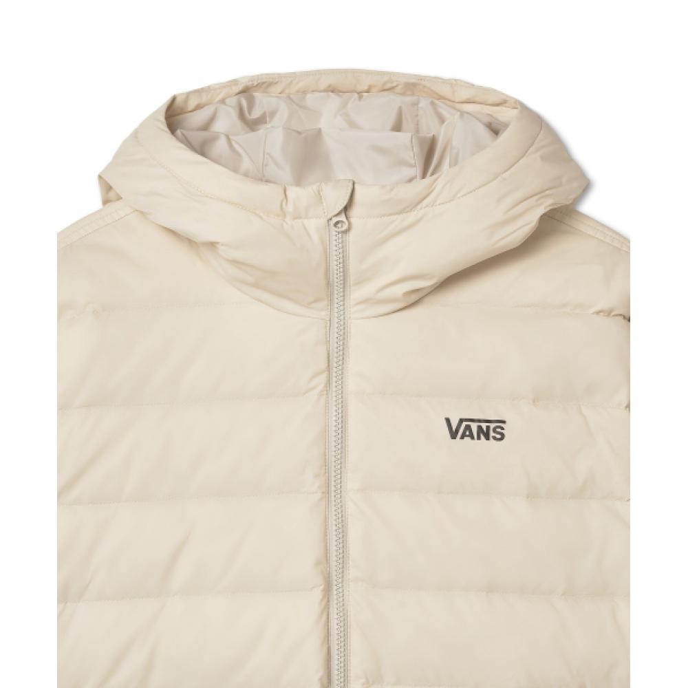 Vans Lightweight Hooded Puffer   Oatmeal Vn000p2p2n11