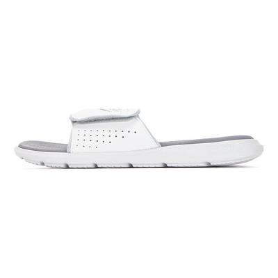 Mercenary SL Casual Velcro Rubber Slide Sandals Unisex Sandals White 3026035-100