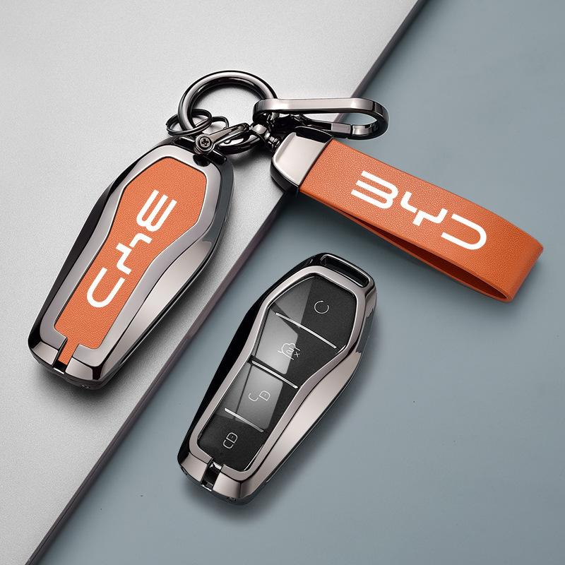 Applicable To BYD Car Key Set Qin PLUS Tang DMI Dolphin Song Plus Hanyuan Seal Frigate 07 Cladding