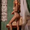 Elasticity Open Crotch Body Stockings Women Erotic Clothing Tights Sexy Fishnet Pantyhose Plus Size Transparent Adults Exotic Bodysuit Lingerie