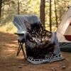 1PC Custom Name tabby cat portrait outdooor Flannel blankets Throw Blanket All-Season Throw Gift Bedspread for Couch, Bed, Camping Holiday Birthda