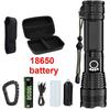 Rechargeable Flashlights High Lumens, 990000 Lumen Brightest Led Flashlight with 5 Modes Powerful Waterproof Torch for Outdoor