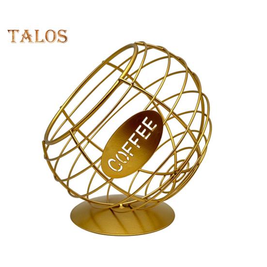 Coffee Pods Holder Storage Basket Durable Construction Large Capacity Coffee Pods Basket Multifunctional Organizer