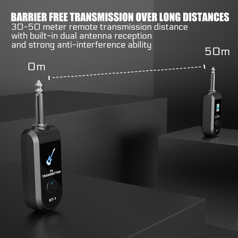 Wireless Converter for Handheld Electric Instruments: Guitar, Mic & More