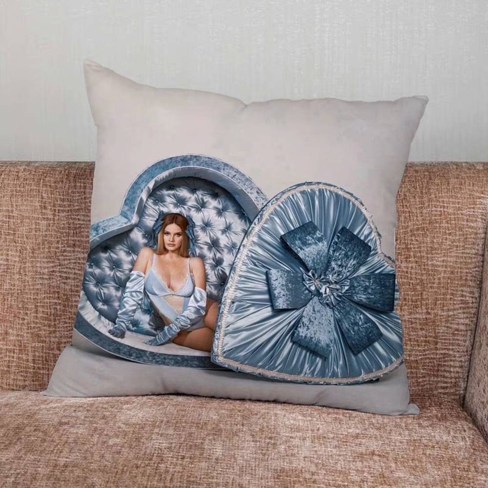 LLana Singer DDel Rey  Pillow Case For Home Bedroom Car Office Decoration Living Room Sofa Cushion Cover Suitable