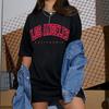 Women Oversized T Shirt Short Sleeve Street Fashion Los Angeles California USA Loose Breathable Hip Hop Streetwear Top