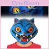Kpop Dämonenjäger Blauer Tiger Latexmaske für Halloween Cosplay und Mottopartys