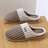 Fashion New Big Size 48 49 Men Home Slippers Winter Warm Slipper Couples Comfort Furry Shoes Casual Shoes Indoor Thick Plush Slides
