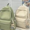 Schoolbag Children's Elementary School Bag Grades 1-1 Elementary School Backpack ins Versatile Solid Color Commuter Leisure Bag Unisex