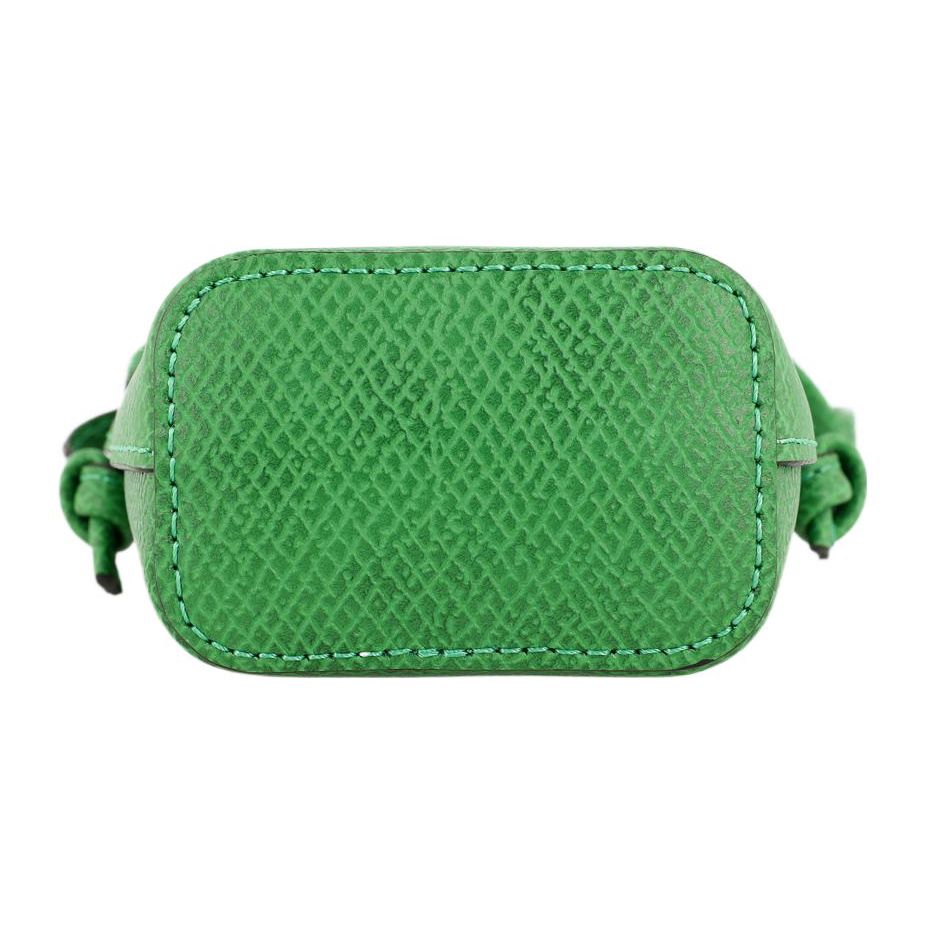 Longchamp Épure Gold Metal Hardware Flap Closure Leather Shoulder Crossbody Phone Bag Women Bags Green 34193HYZ129