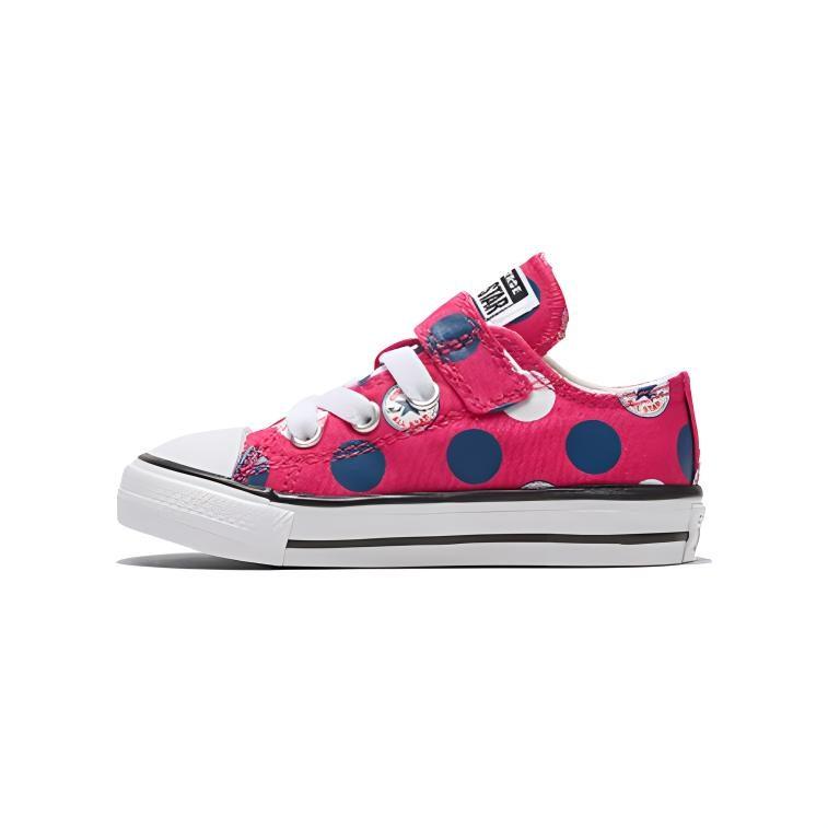 Converse Chuck Taylor All Star 1V Canvas Low Top Canvas Shoes Pink Infant And Toddler 767782C