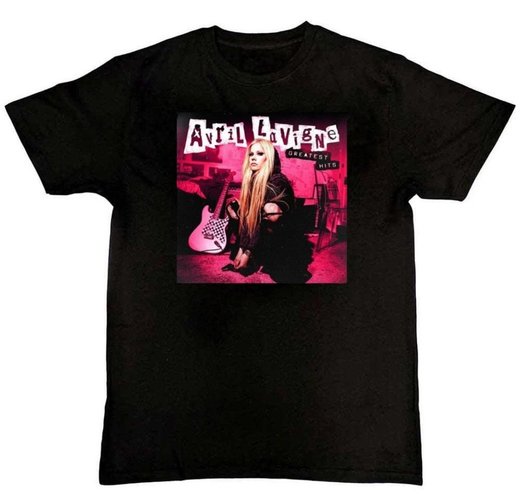 Avril Lavigne Album Greatest Hits Graphic Mens T-Shirt S-4XL