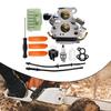 For Jonsered Chainsaw Carburetor Kit 506450501 Compatible for Models 435 440 135 140 with Air Fuel Filters and Spark