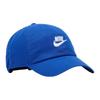 Nike Cotton Fabric Baseball Caps Unisex Royal Blue Casual FB5368-480