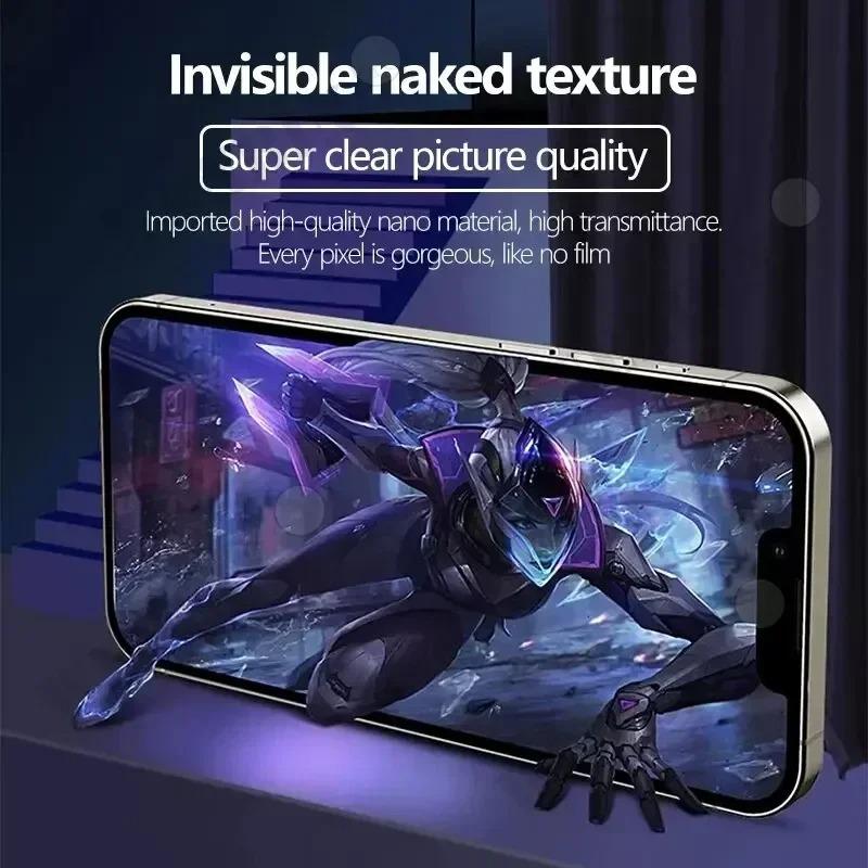 5 Pcs Hydrogel Film For iPhone 17 Air 16 16e 15 14 13 12 11 Pro Max Plus Pro XR XS XSMAX Full Cover Screen Protector
