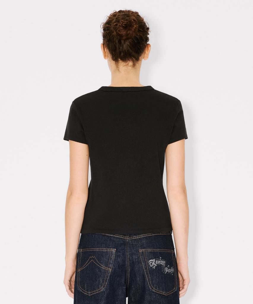 KENZO Women'S Holiday Black Classic T-Shirt_K265Awth01Bkx