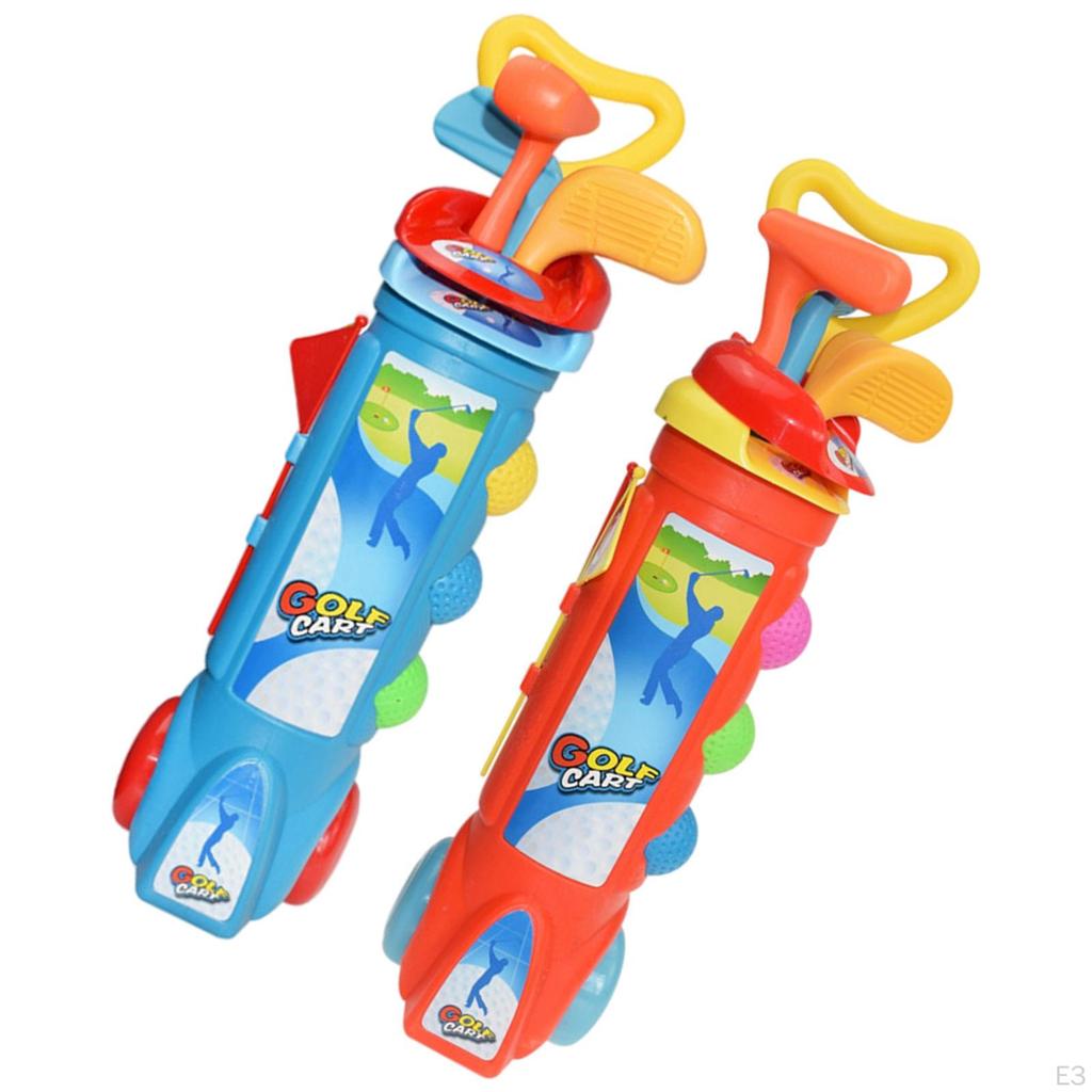 Golfschläger Set Frühes Lernspielzeug, Eltern-Kind-Interaktion Sport für Kinder ab 5 Jahren